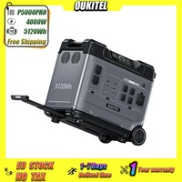 OUKITEL P5000 Pro Portable Power Station  5120Wh Lifepo4 Battery 4000W Solar GeneratorHome Backup Outdoor Camping Mobile Power