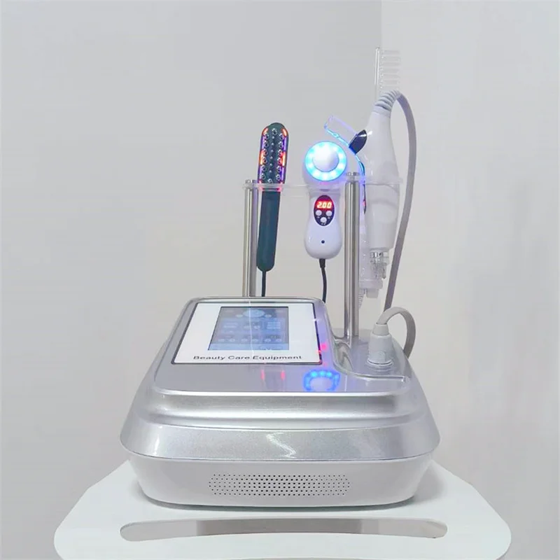 4-in-1 EMS Nano Mesogun Deep Nourishing Scalp&Face Machine Anti-Baldness Anti-Hair Loss Hair Regrowth Device