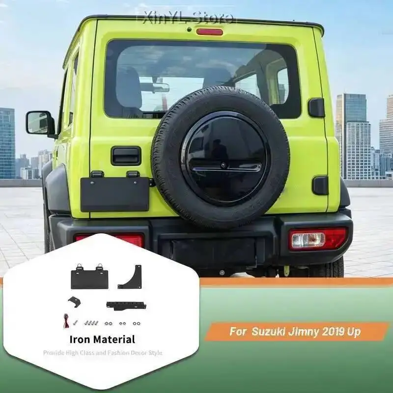 

Rear License Plate Mount Bracket Kit for Suzuki Jimny JB64 JB74 2019+ Exterior Modification Accessories