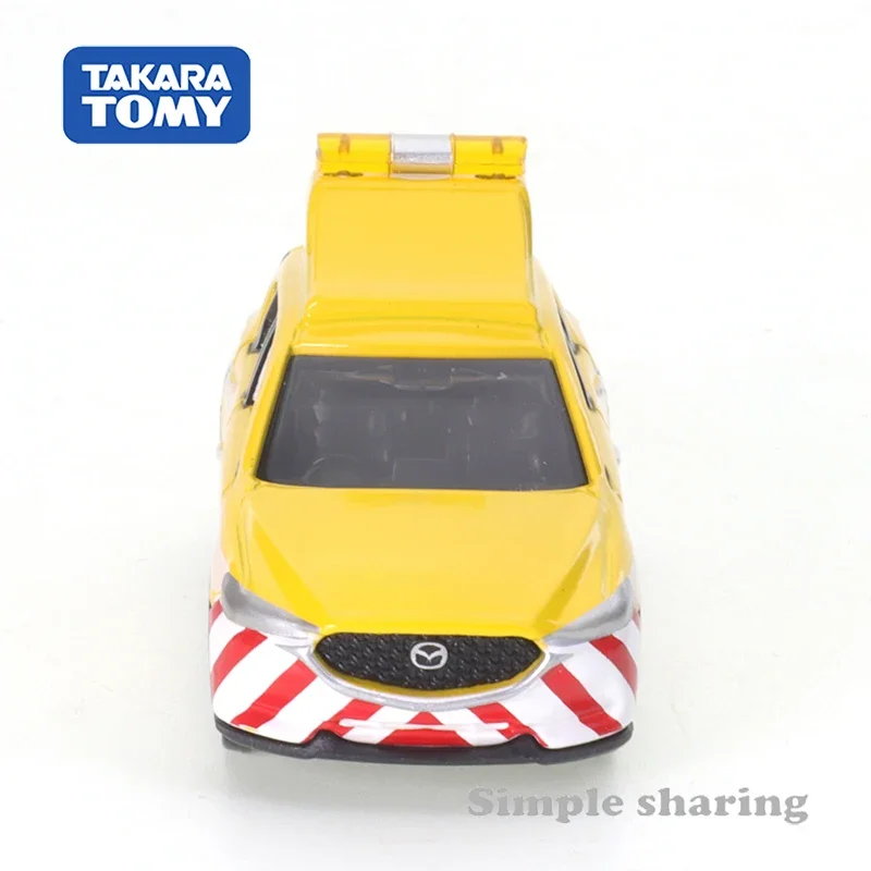 Takara Tomy No.93 Mazda CX-5 Road Patrol Car (Box) Car Alloy Toys Motor Vehicle Diecast Metal Model for Children