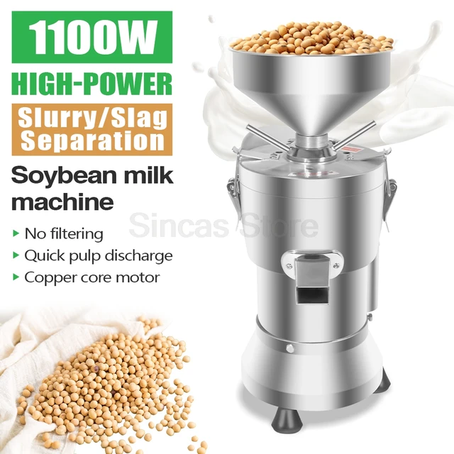 Tofu Processing Machinery Latest Version Soy Milk Pulp Residue Separation Machine Commercial Soybean Milk Maker Soybean Grinder 2 Tofu Processing Machinery Latest Version Soy Milk Pulp Residue Separation Machine Commercial Soybean Milk Maker Soybean Grinder 2