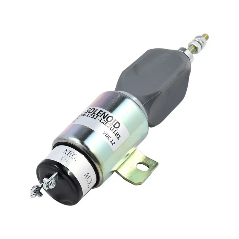 

12V 1751-12E2U1B1S1A Fuel Shutdown Solenoid For Genie Lift S60 S45 S40 S65 S85 S80 Woodward Engine 2001 2003