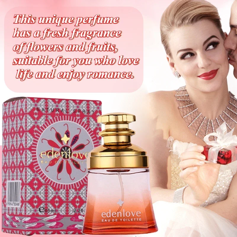 

Vaporisateur d'eau de parfum arabe pour femme, parfum durable, parfum léger phéromone, haute qualité, original, fascinant, 65ml