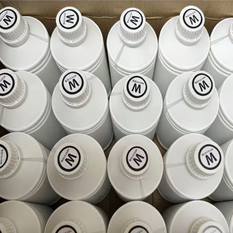 Premium DTF White Ink For Textile Printing High Density Smooth Flow Long Lasting Color Fastness Compatible With All DTF Printer