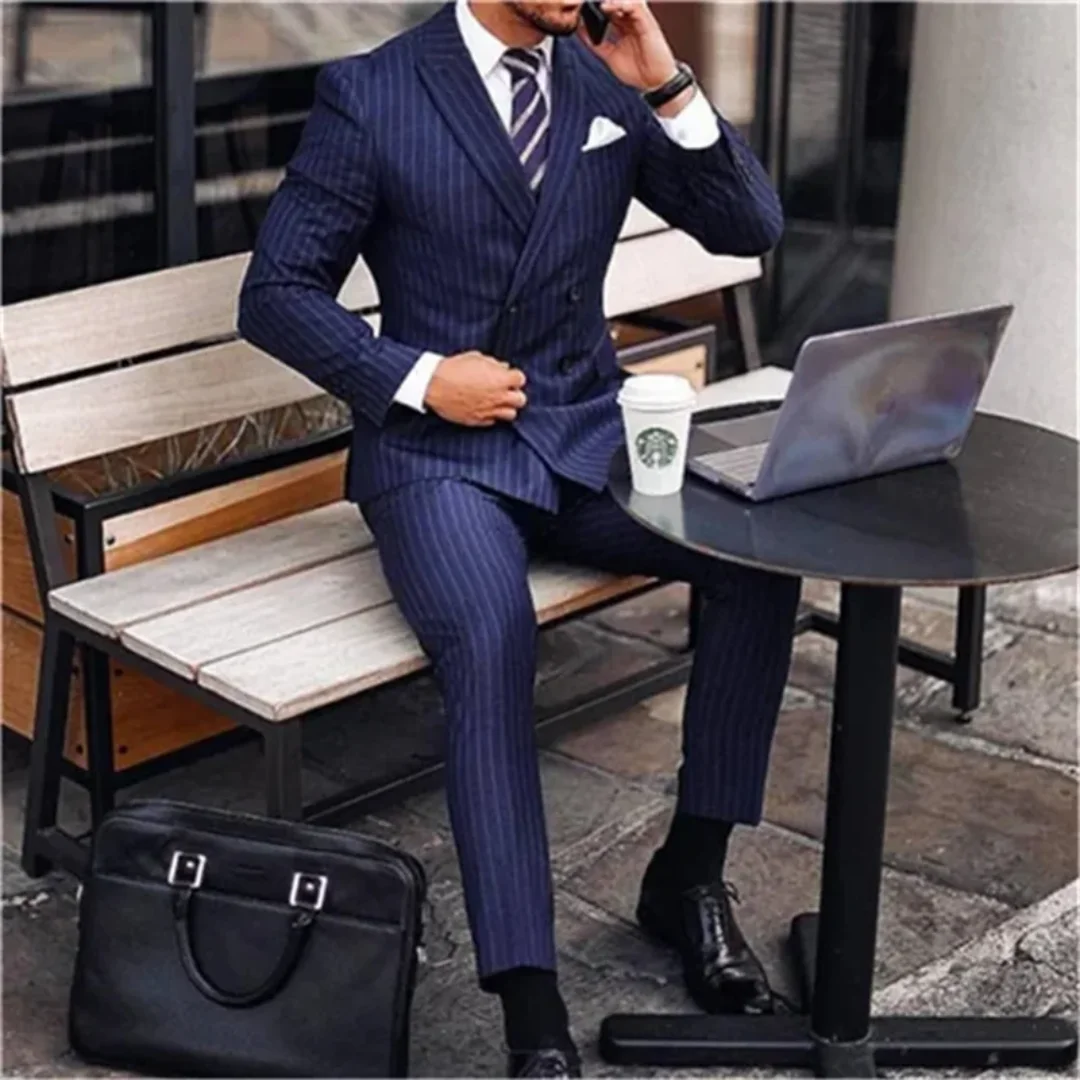 New men\'s dress men\'s wedding party dress bridegroom best man tuxedo performance suit （Jacket+pants）