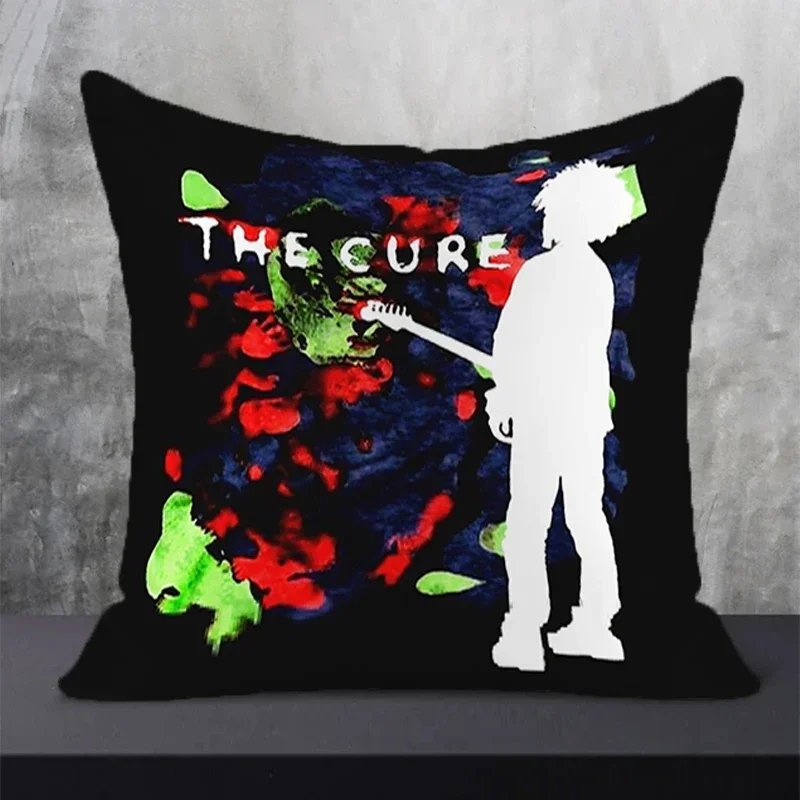 Home Decor Pillow Covers Furniture Robert Smith Luxury Sofa Cushions Art Cushion Cover Decorative Pillowcases The Cure Pillows