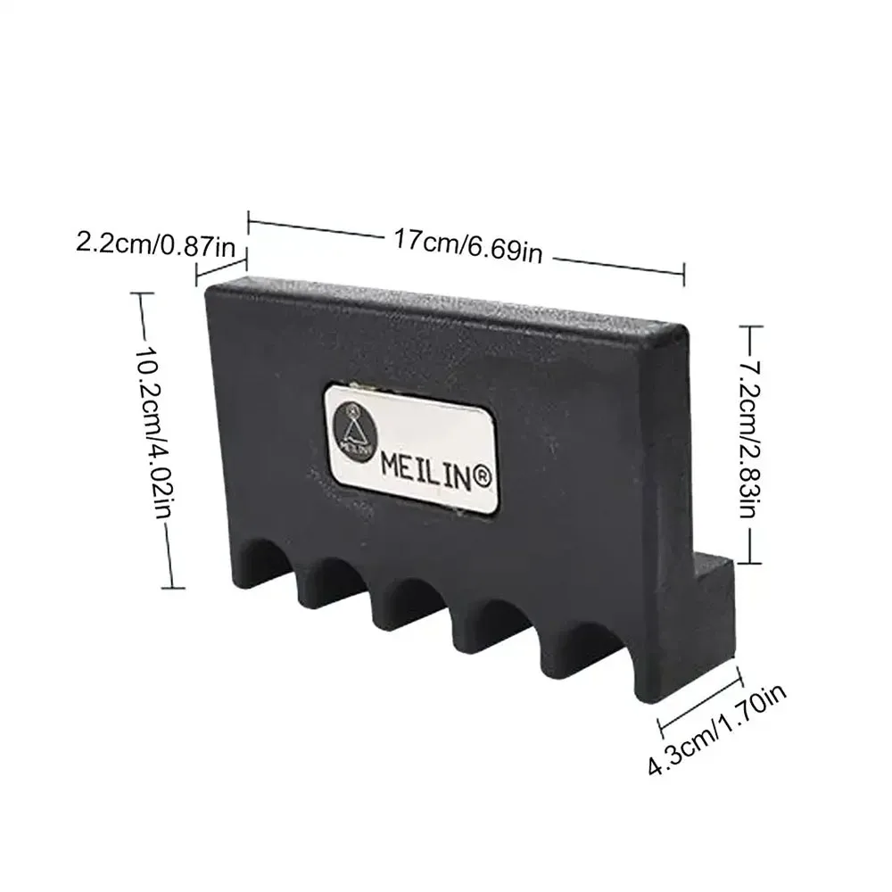 2-5 Slot Billard Pool Queue Halter Multi-Queue Rack Langlebig Billard Queue Halter Snooker Training Billard tisch Zubehör ​ – Detail 5