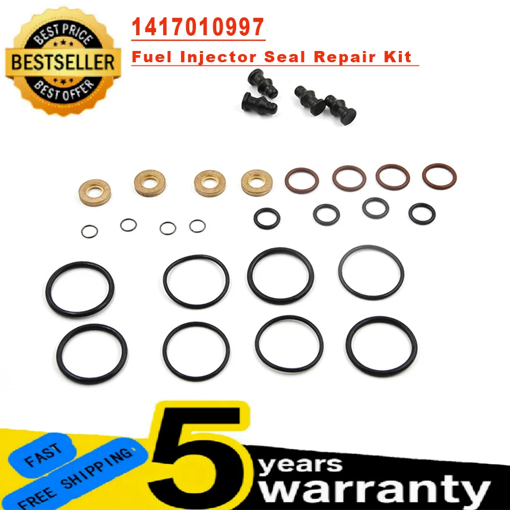 038103385A 1417010997 For A2 A3 A4 Skoda 1.2 1.4 1.9 TDI Fuel Injector Seal Repair Kit Or Injector Bolts