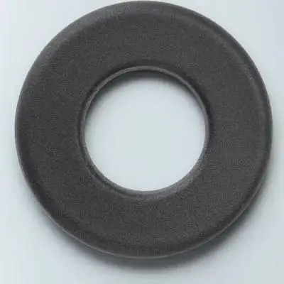 

16Pcs Black PVC Foosball Machine Washers Universal Fit for Standard 8 Rod Table Football Accessories Protective Buffer Parts