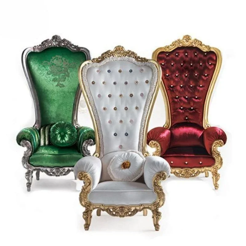 

'furniture customize solid wood king chair for wholesale