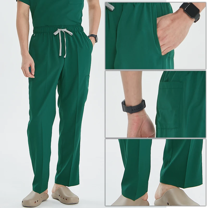 Maschio Uniforme Chirurgica Scrub Medico Estetico Ospedale Medico Infermiera Uniformi Dentista Abbigliamento Da Lavoro Infermieristica Pediatrico Scrub Vestito S23