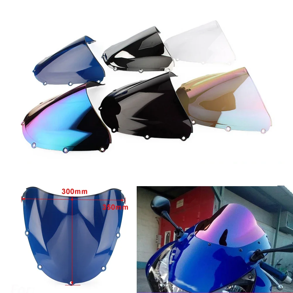 Motorcycle Windshield Double Bubble WindScreen Visor Fairing Deflector For Honda CBR 900 RR 954 2002 2003 CBR954 CBR954RR