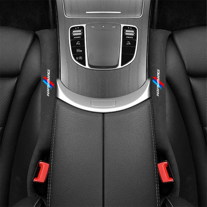 Car Seat Gap Filler Auto Seats Leak Stop Pad Leather Leak Pads Plug Spacer for BMW M Performance E39 E46 E60 E90 E30 E36 E87 F10