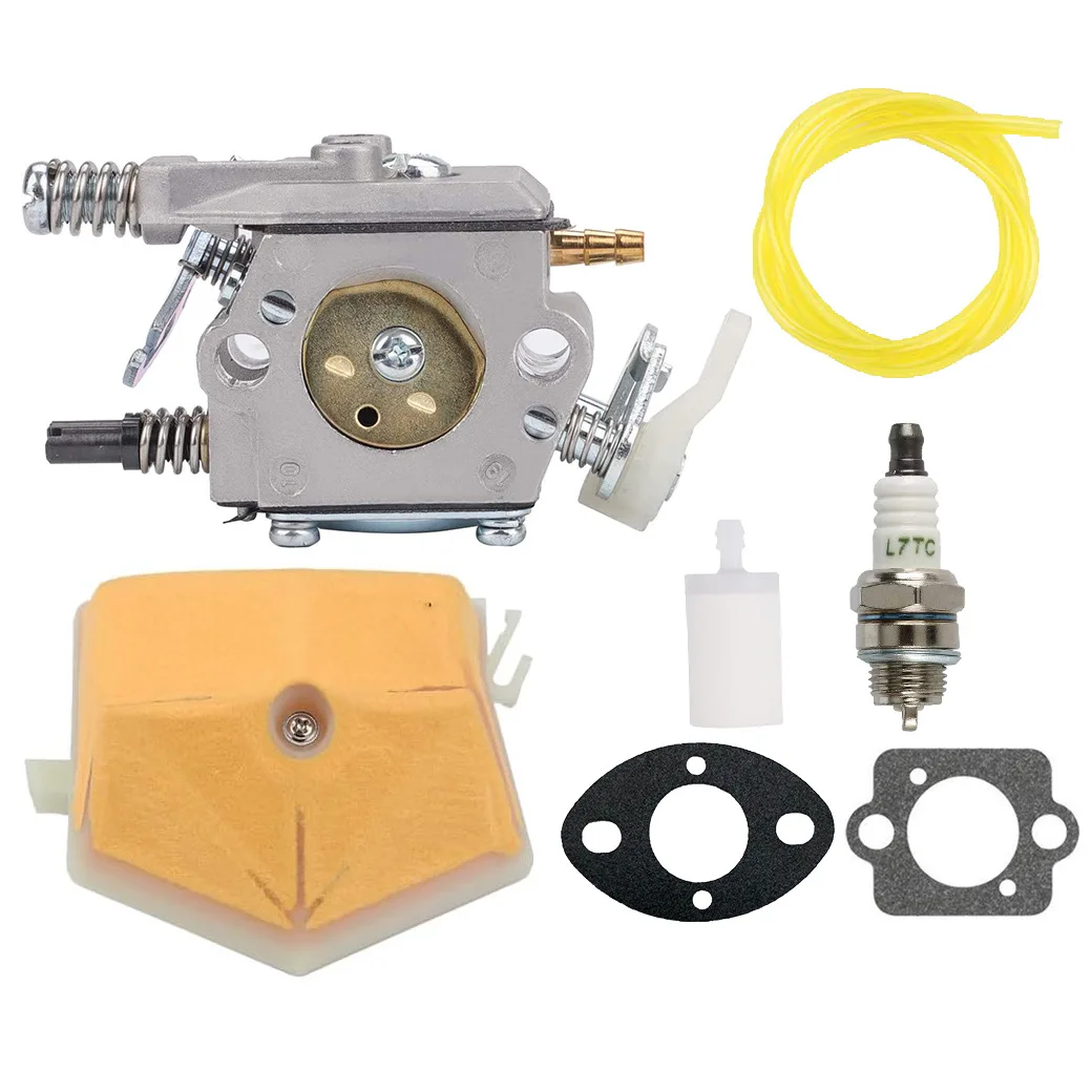 

Подходит для карбюратора Husqvarna 51 55 WT-170-1 WT-170 503281504, комплект для бензопилы.
