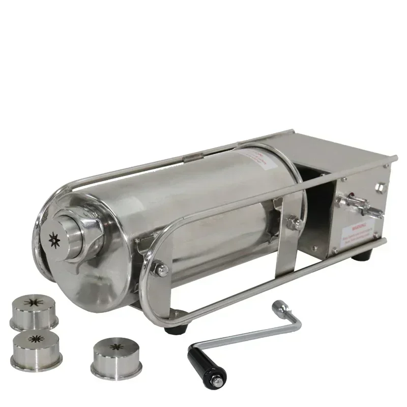 Nuevo WDG3 Churrera Maker 3L máquina Manual de Churros de acero inoxidable máquina de Churrera española máquina extrusora de Churro