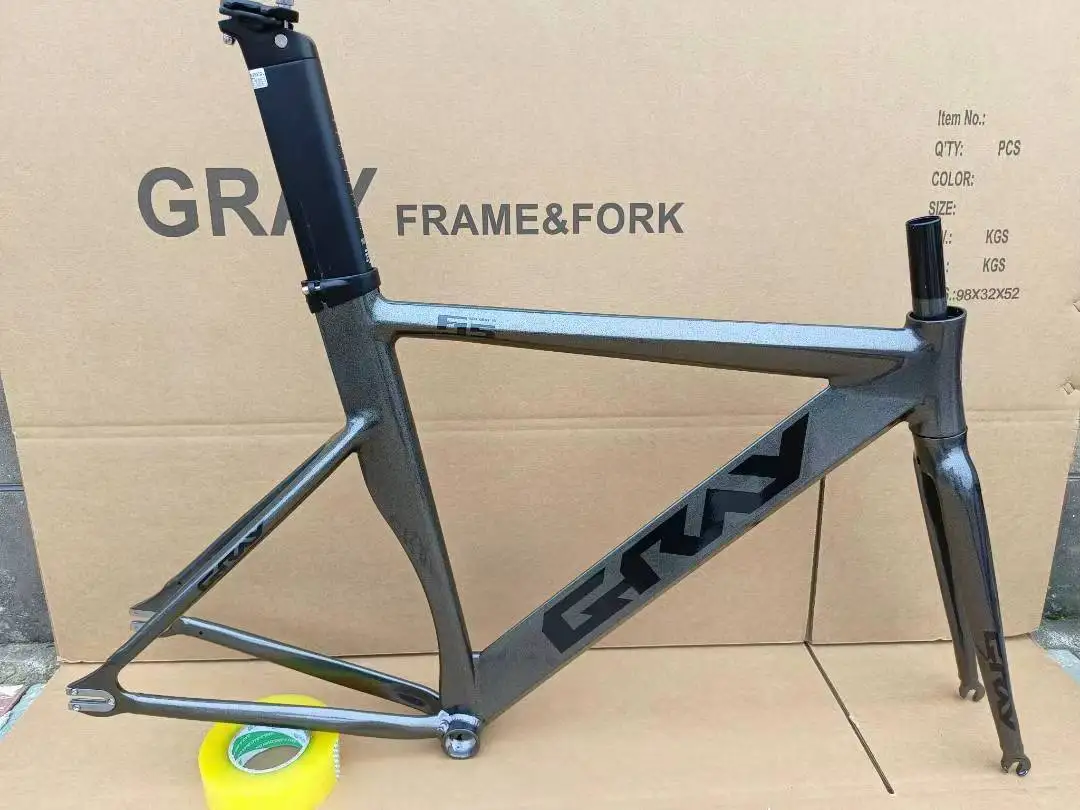 GRAY F15 フレームセット その他付属品諸々 GRAY F15 Fixed Gear Bike Frame Single Speed Fixie Aluminum Alloy