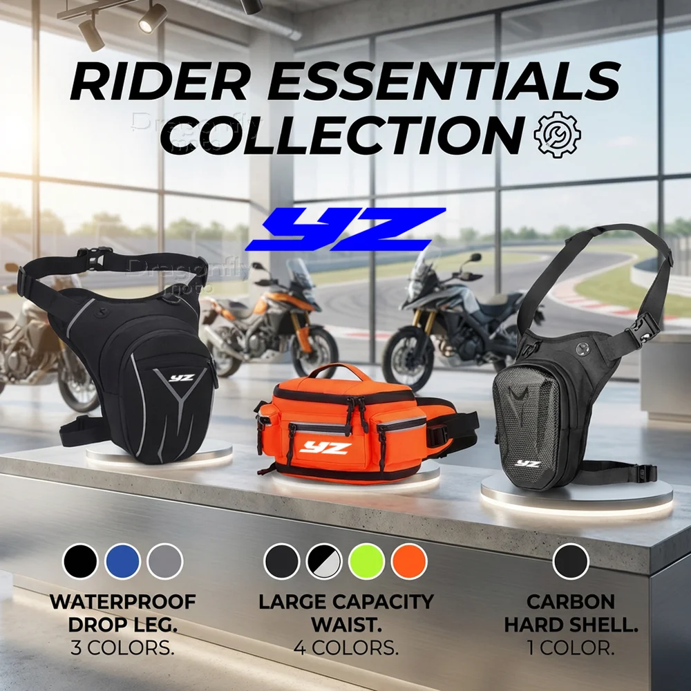 

For YAMAHA YZ 125 250F 250FX 450F 450FX 250 450 F FX Motorcycle Leg Bag Waterproof Rider Waist Bag Cycling Bike Crossbody Bag