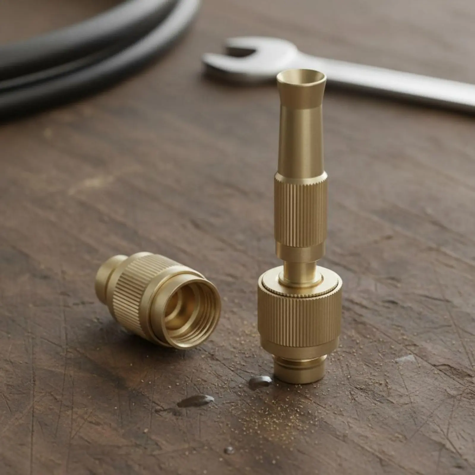 Brass Water Universal Connector Car Wash Spray Attachment Gardening Tool Sturdy Duty Cleaning Equipment Leak-Resistant - view 5