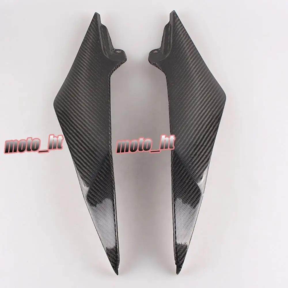 2PCS YZF-R6 Motorcycle Carbon Fiber Tank Side Cover Panel Fairing for Yamaha YZF R6 2008 2009 2010 2011 2012 2013 2014 2015