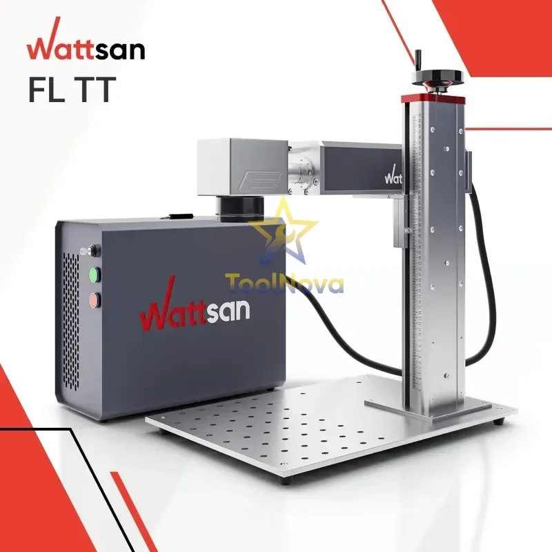 2026hotsale* Wattsan FL TT 30W Raycus JPT Fiber Marker High-Precision CNC Engraver for Metal Wood Plastic Jewelry