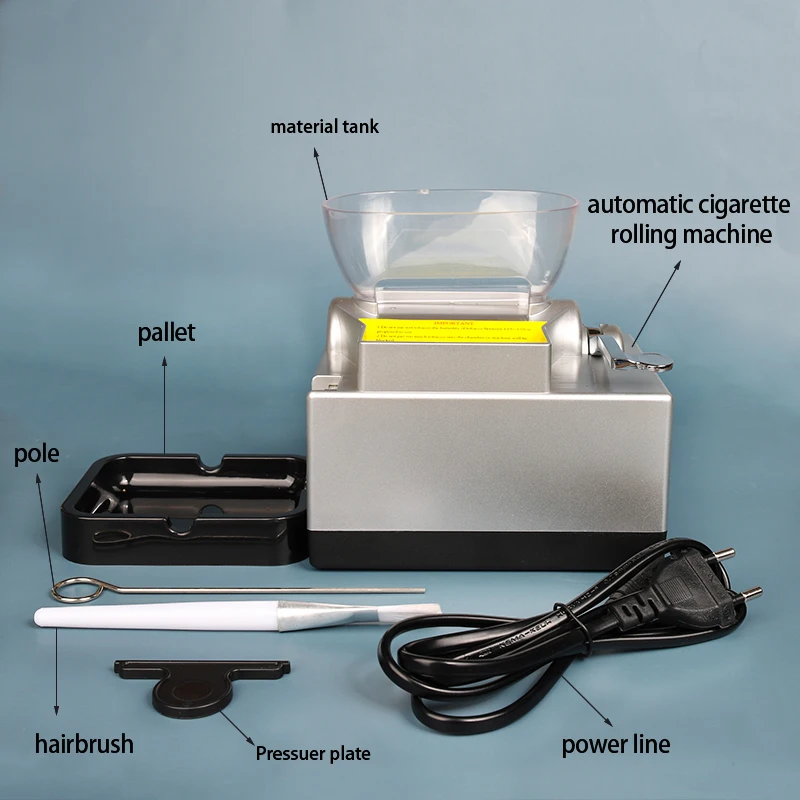 Automatic Cigarette Rolling Machine, Slim Electric Tobacco Injector, Roller Maker, Smoking Accessories, High Quality, 6.5mm, 8mm