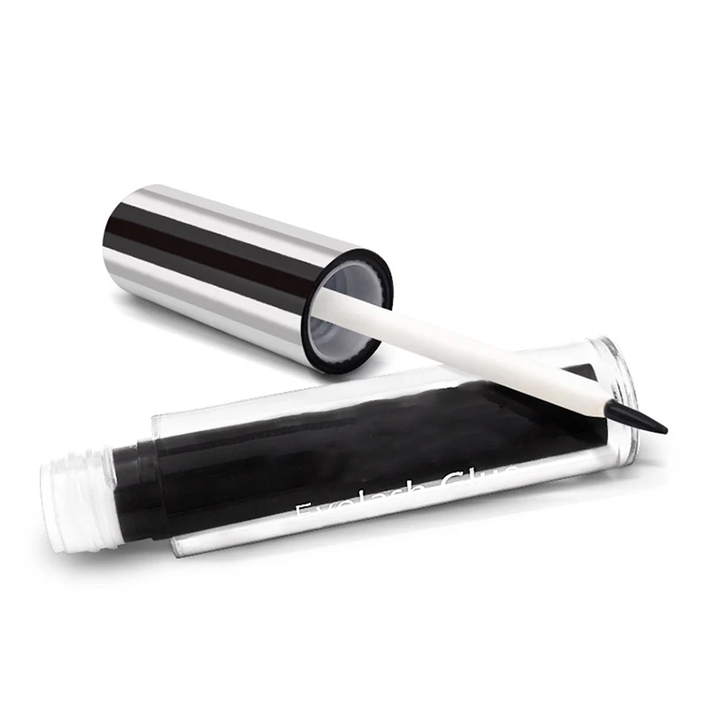 Esparadrapo falso da sobrancelha da pestana de 5ml, cola da pestana, colagem do chicote, colagem forte do chicote do olho da posse, segura na pele, cola preta/branca dos cílios