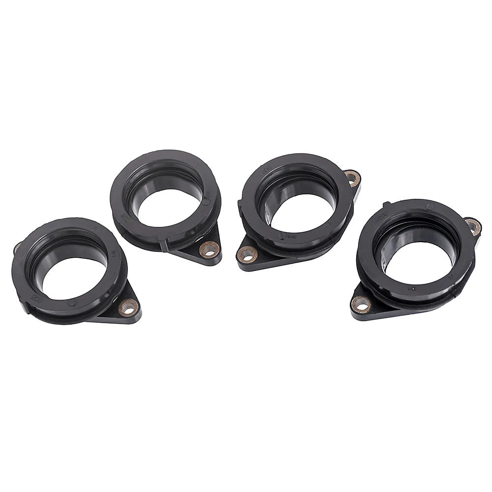 Motorcycle Carburetor Intake Manifold Adapter Rubber Carb Flange Boot for Yamaha YZF600 2006-2017 for YZF-R6 RaceBase 2006-2011