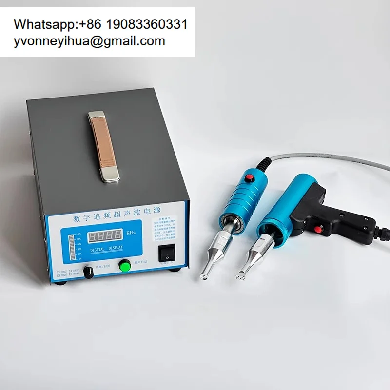 Ultrasonic Spot Welder KH-28KHZ - 4-Ceramic Transducer For Furniture & Extruded Panels