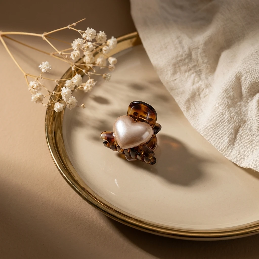 Mini-Haarspangen für Frauen, Luxuriöse Halb-Hochgesteckte Haarklammern, Seitliche Pony-Haarnadeln, Elegante Tägliche Haaraccessoires