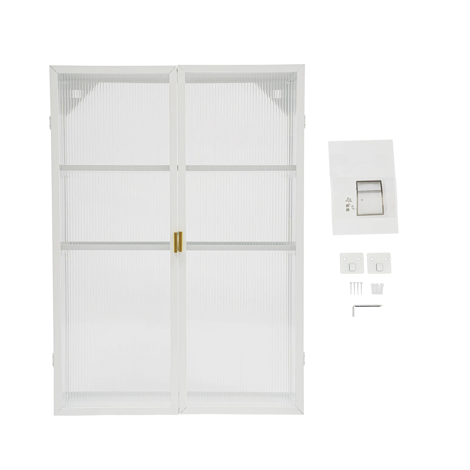 Настенный шкаф для хранения, белый 19,69*5,51*27,56 дюйма, для кухни, ванной комнаты, гостиной