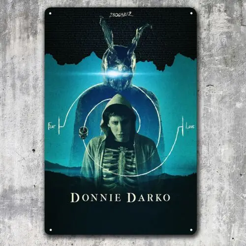 Donnie Darko Movie Metal Poster - Collectable Tin Sign - 20x30cm