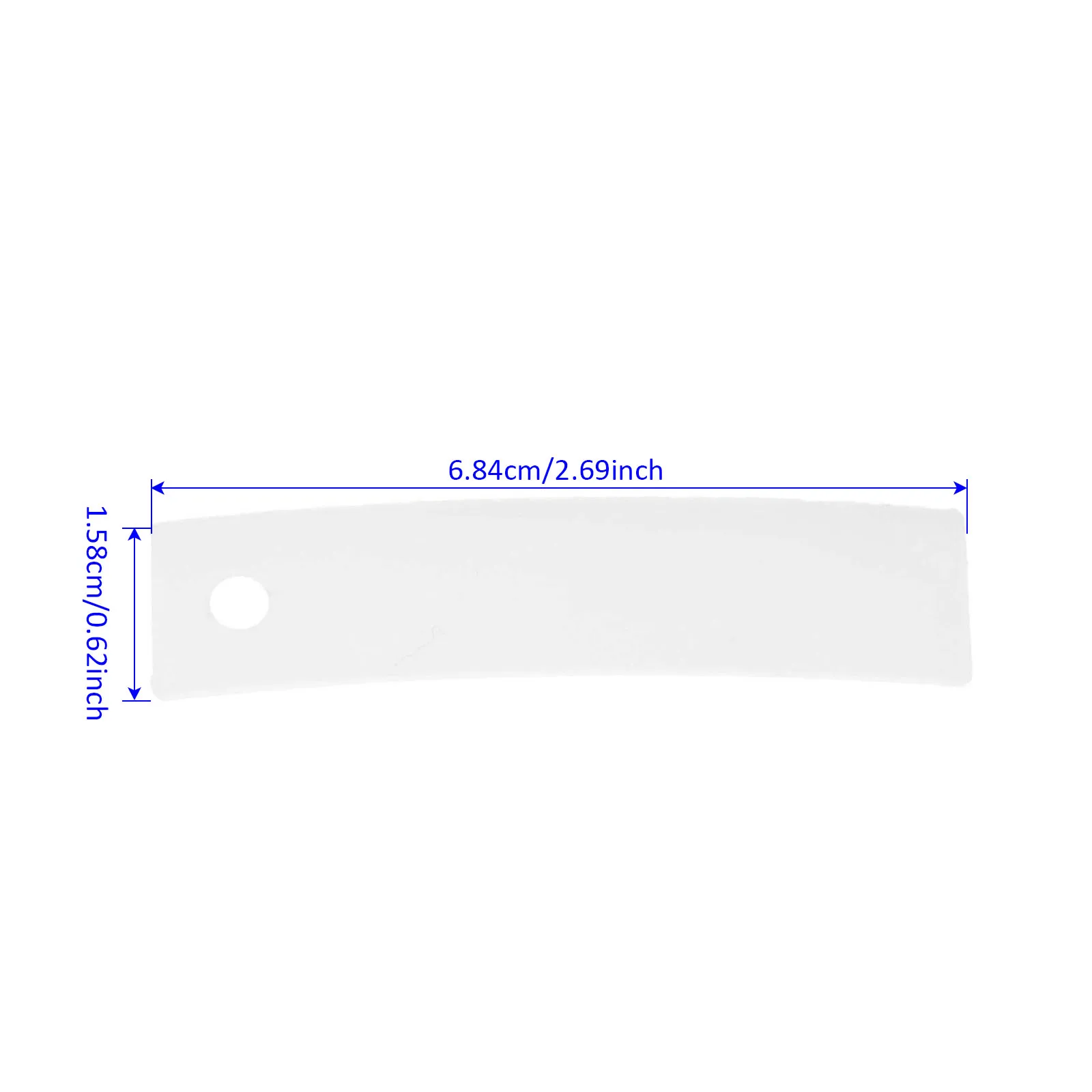 1x Whirlpool WWE1M333 Dryer Front Drum Slide Replacement Parts Fits for Whirlpool