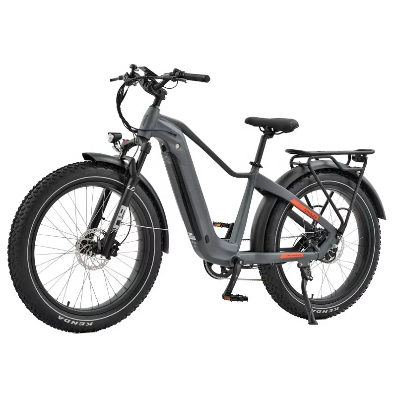 EER European Union/UK warehouse 26-inch wheel electric bicycle with pedal auxiliary features lithium battery 15AH digital displa
