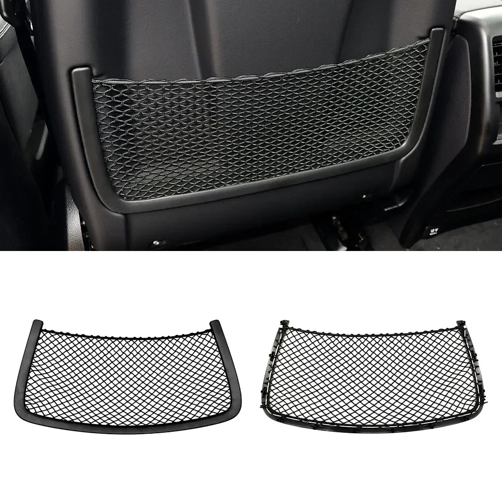For Mercedes W164 W166 W292 W251 Car Seat Back Panel String Bag Backrest Storage Pocket Cover For Benz ML GL R GLE GLS Class - Image 2