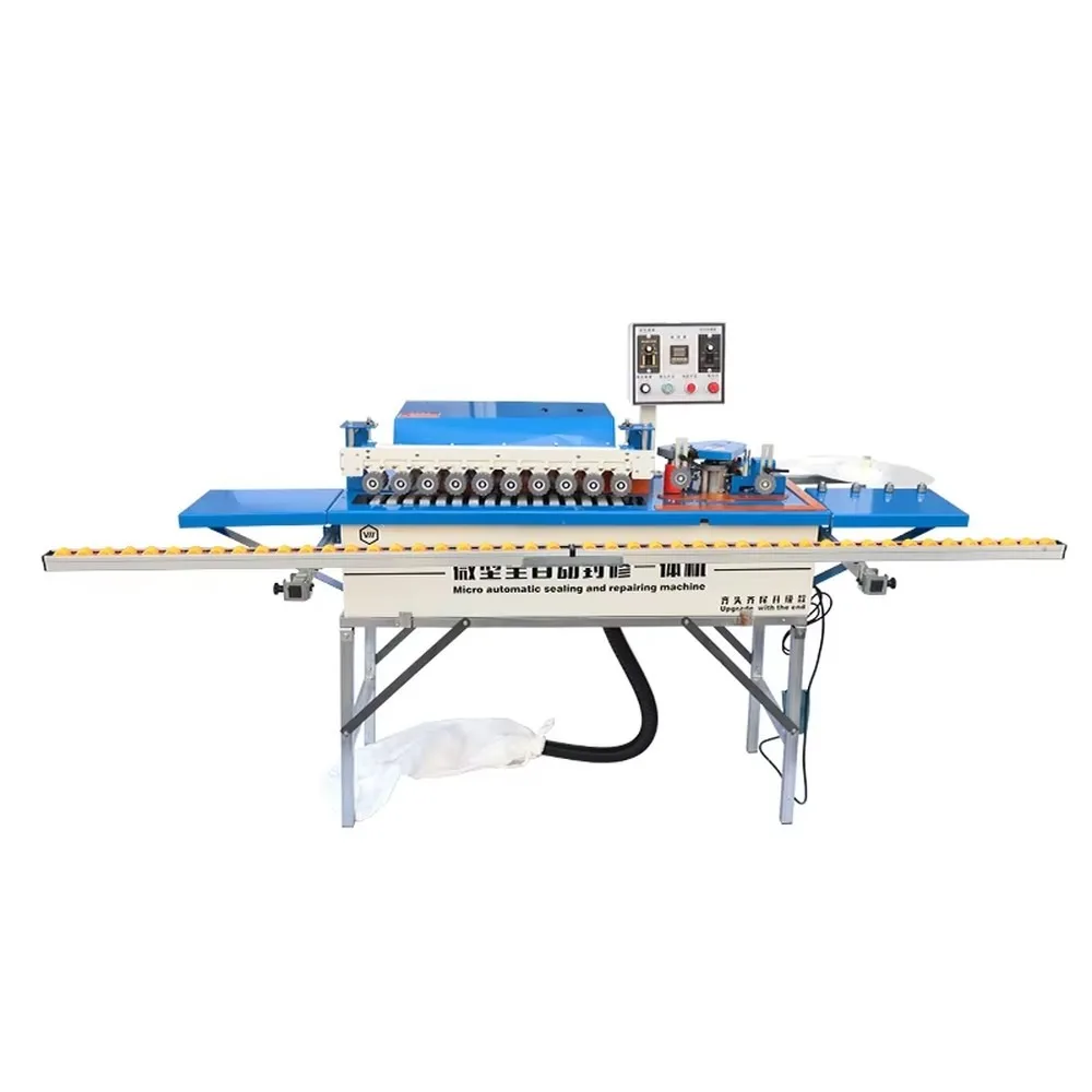 Automatic Woodworking Edge Banding Machine Portable for Home Improvement Wood Based Panel Furniture Making