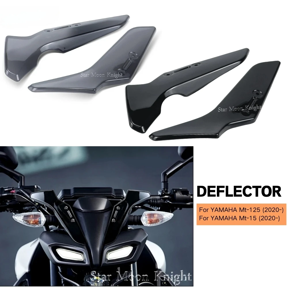

For Yamaha Mt-125 Mt-15 MT125 MT15 MT 125 15 2020 2021 2022 2023- Motorcycle Accessories Windshield Side Spoiler Fly Screen