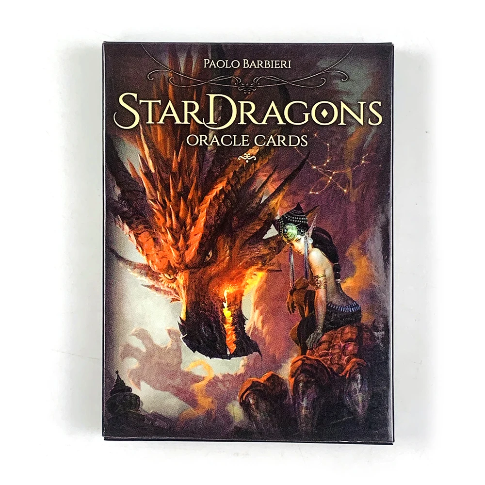 Star Dragan Oracle Cards A 33 Card Game Mystical Divination For Family and Friends Party Game,Spiritual Guidance & Collectors