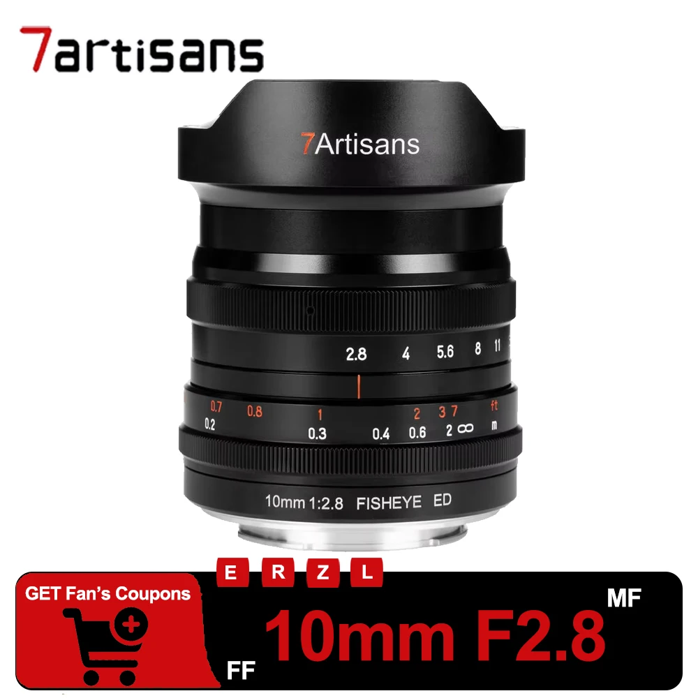 7Artisans 10Mm F2.8…