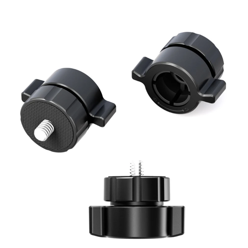 E74D Professional Ball Head Screw Adapter For DSLR Cameras Smartphone Mounts 17Mm To 1/4Inch Thread Adapter
