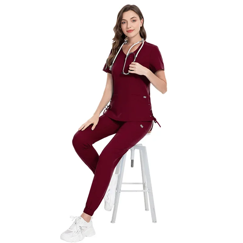 Hospital Uniform Women Medical Scrubs Supplier Medic Pattern Brand Set Doctor Designer Medical Uniforms Dental Clinic Beauty Spa