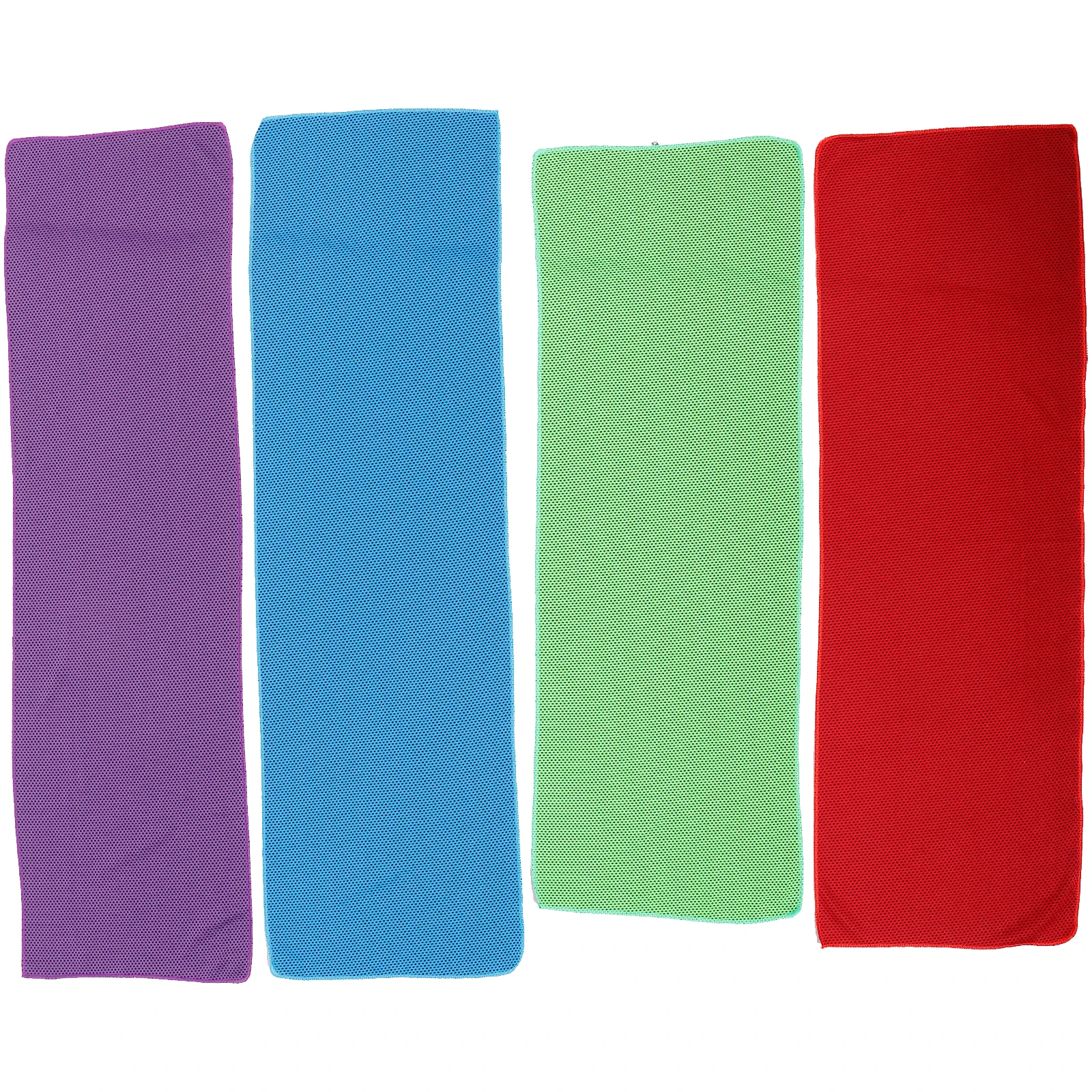 

4pcs Cooling Sweat Towel Quick Dry Sports Towels Cold Sensation Ice Feeling Gym Lightweight Portable Storage Running