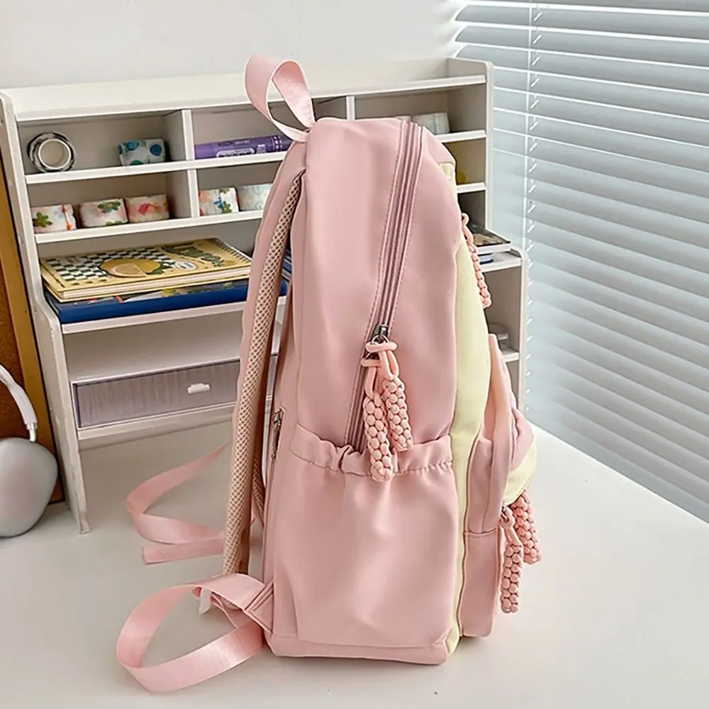 حقيبة ظهر جديدة على الطراز الياباني من النايلون ذات سعة كبيرة حقيبة مدرسية متعددة الوظائف للطلاب #3