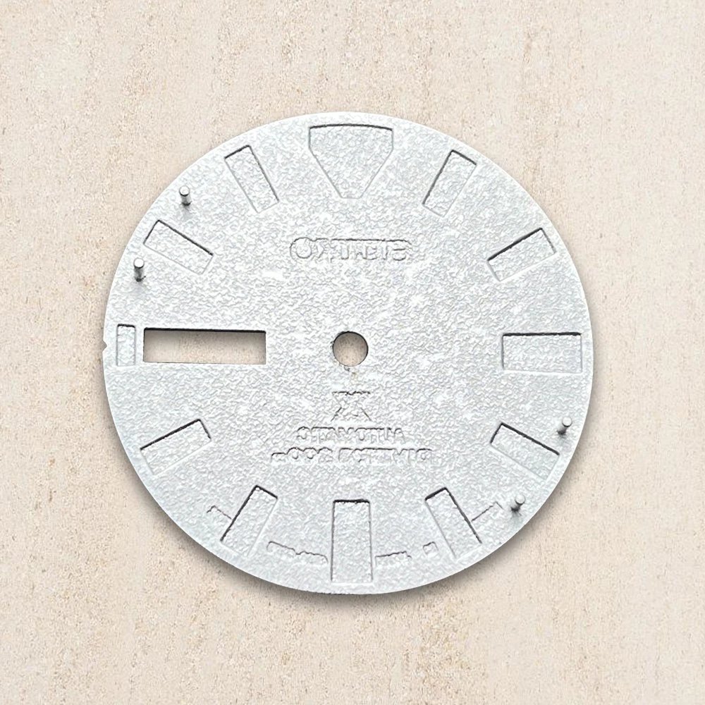 28.5mm S Logo Dial Suitable For NH35/NH36/4R/7S Japanese Automatic Movement Green Luminous