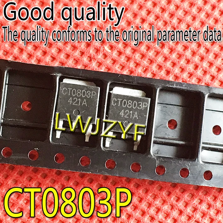 CT0803P TO252 CT0803 MOS MOSFET, livraison rapide, nouveau
