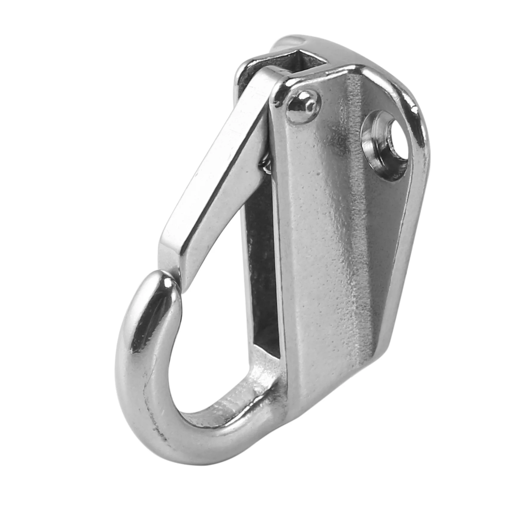 Marine Boat Fender Hooks Stainless Steel Spring Snap Type Fender Fending Hook Hanger 1