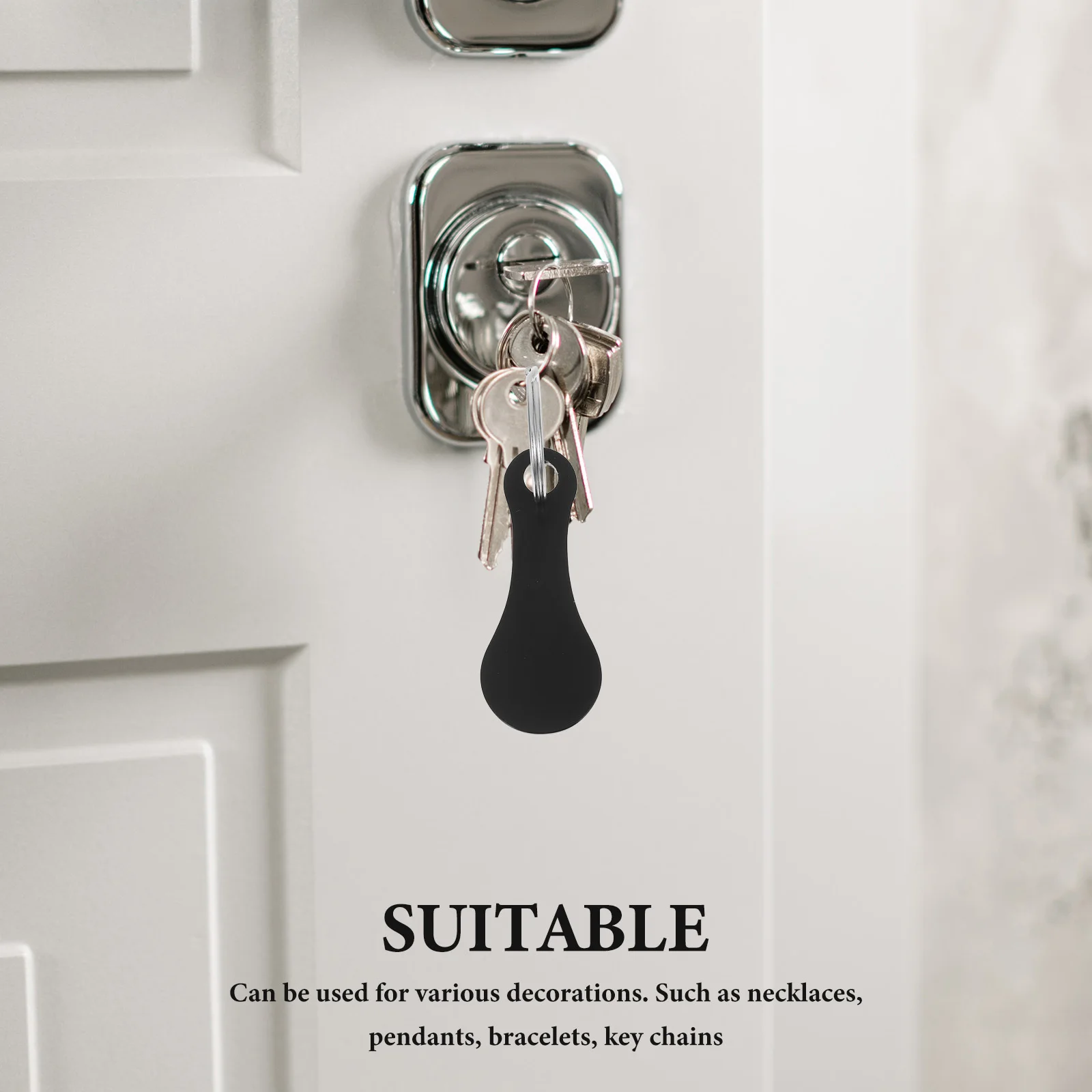 

6Pcs Shopping Cart Keyrings Stainless Steel Trolley Tokens Portable Coin Holder Cart Release Office Accessories for Men Women