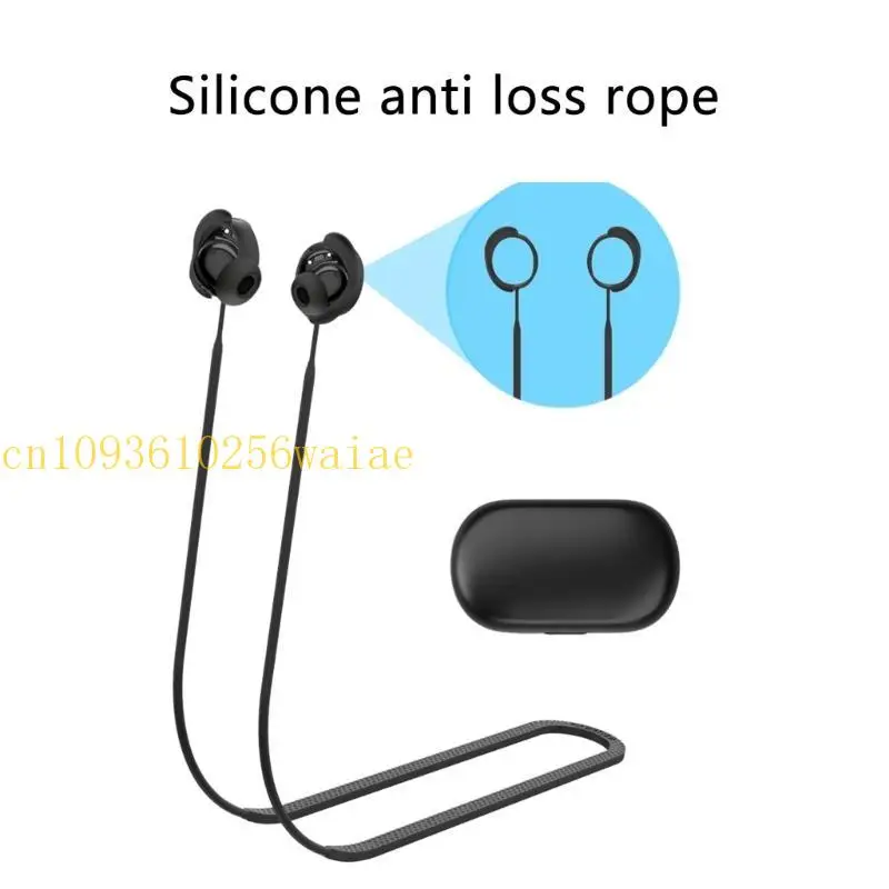 652F أشرطة أذن مريحة كابل حامل الحبل السيليكون لعشاق وركاب سماعات الأذن الجديدة