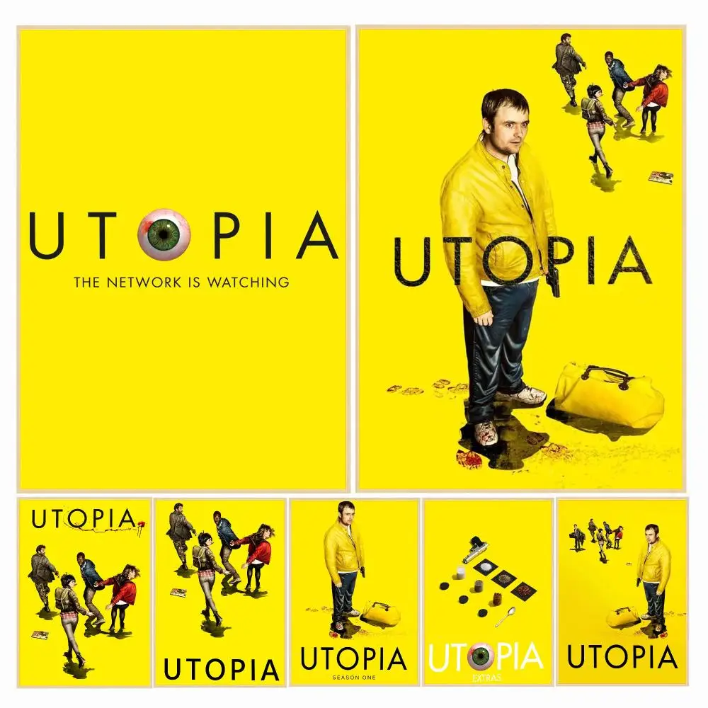 tv series U-Utopia-A Painting Calligraphy Boho Botanical Decor for Living Room Elegant Home Style