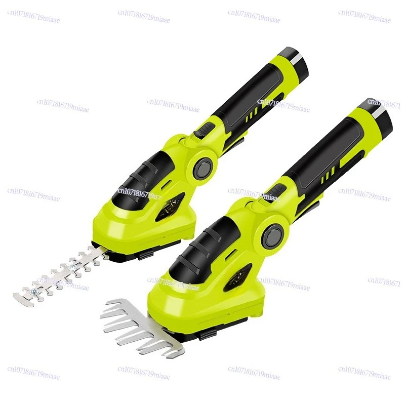 Electric lawn mower Lithium battery lawn mower Agricultural rechargeable lawn harvesting and weeding artifact