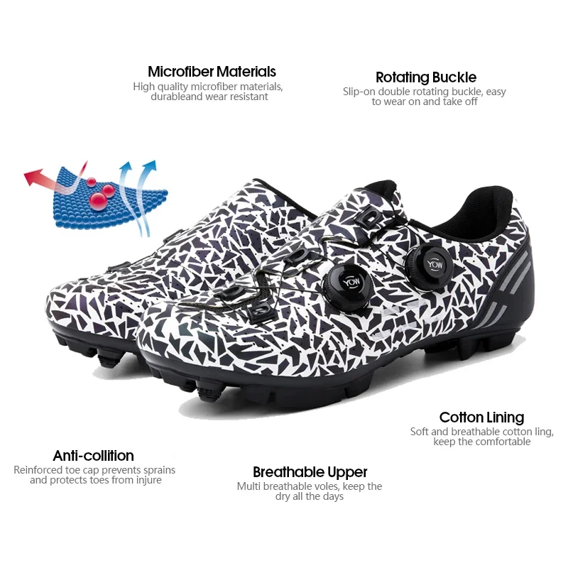 الرجال MTB الدراجات حذاء رياضة الطريق الرياضة الدراجة الأحذية شقة سباق سرعة أحذية رياضية درب دراجة جبلية الأحذية Spd دواسة الدراجات الأحذية